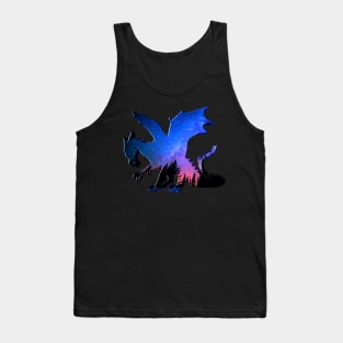 Dragon Cosmic Space Forest Tank Top